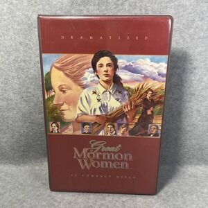 Dramatized Great Mormon Women‎ Audio CD 12 Set 2001 Living Scriptures LDS Church